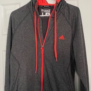 Women’s Adidas Large Zip Up Hoodie